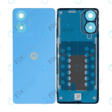 Motorola Moto G04 - Battery Cover (Satin Blue) - 5S58C23912 Genuine Service Pack