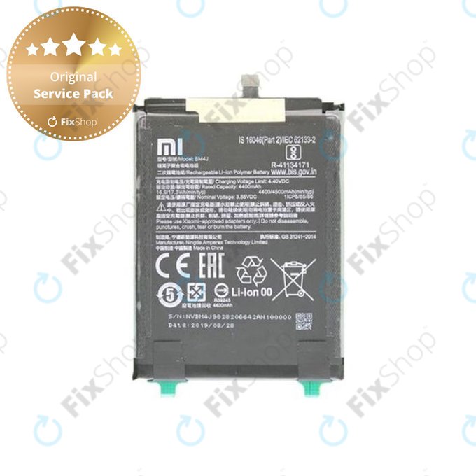 Xiaomi Redmi Note Pro Battery BM4J 4500mAh 46BM4JA030H8 Genuine  Service Pack