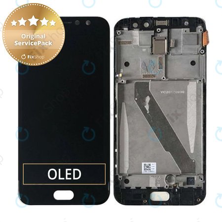 Asus Zenfone 4 Selfie Pro ZD552KL - LCD Display + Touch Screen + Frame (Deepsea Black) - 90AZ01M7-R20010, 90AZ01M7-R20011 Genuine Service Pack