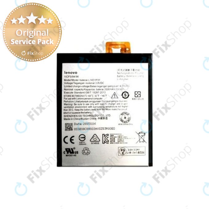 Lenovo Phab Plus 6,8 PB1-770M - Battery L14D1P31, 3500mAh - SB18C00022 Genuine Service Pack