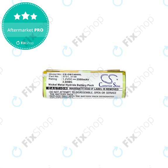Battery for Oral-B Professional Care, Triumph, 2500mAh, Ni-MH, 1.2V, 3731, HQ