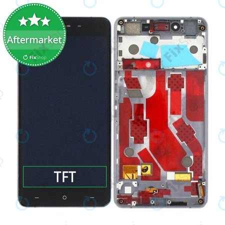 OnePlus X - LCD Display + Touch Screen + Frame (Black) TFT
