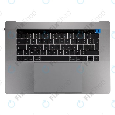 Apple MacBook Pro 15" A1707 (Late 2016 - Mid 2017) - Top Keyboard Frame + Keyboard UK + Microphone + Trackpad + Speakers (Space Gray)