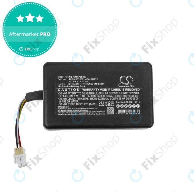 Samsung PowerBot R7040 - Battery DJ96-00193E, VCA-RBT71 Li-Ion 21.6V 4583mAh HQ