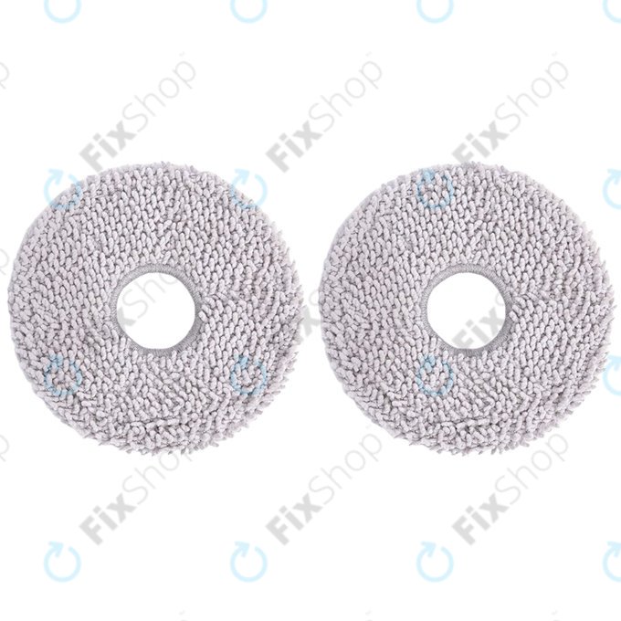 Mop Cloth, 2pcs, Antibacterial for Ecovacs Deebot T-series, X-series