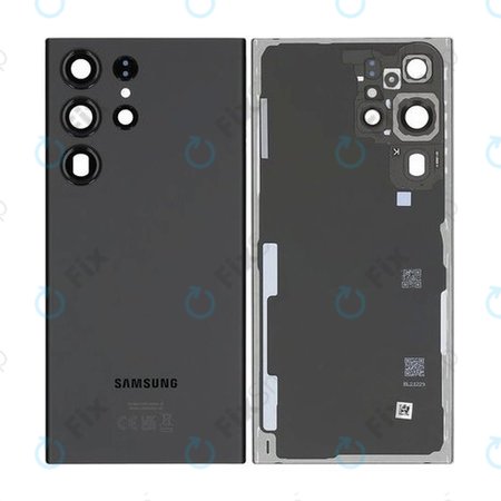 Samsung Galaxy S23 Ultra S918B - Battery Cover (Phantom Black) - GH82-30400A Genuine Service Pack