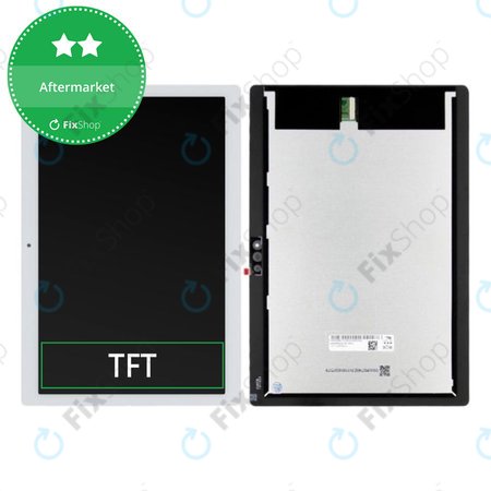 Lenovo Tab M10 TB-X605, TB-X605F, TB-X605M - LCD Display + Touch Screen (White) TFT