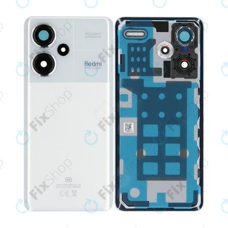 Xiaomi Redmi Note 13 Pro+ 23090RA98C - Battery Cover (Moonlight White) - 560033N16U00 Genuine Service Pack