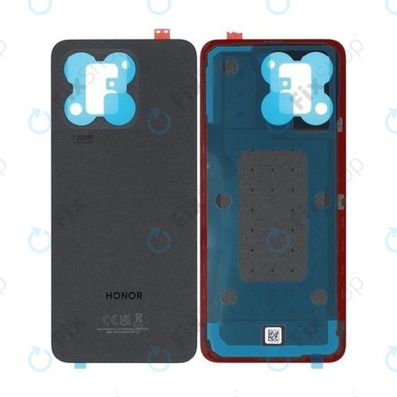 Honor X8a - Battery Cover (Midnight Black) - 0235AEUP Genuine Service Pack