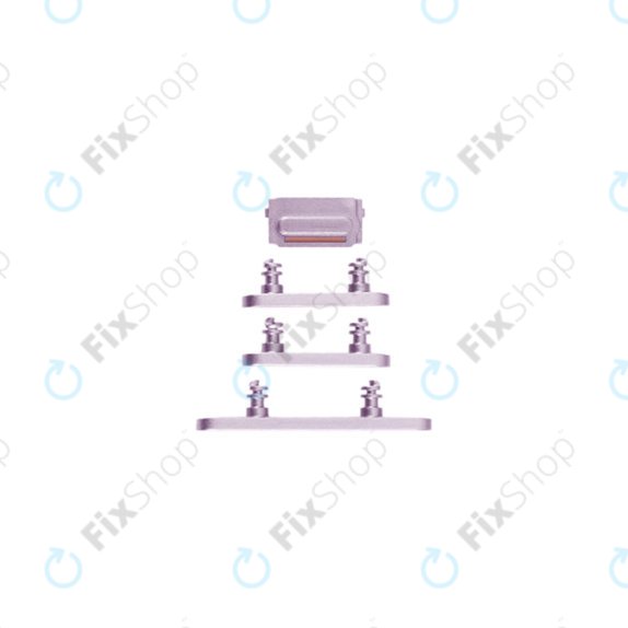 Apple iPhone 14 - Side Buttons (Purple)