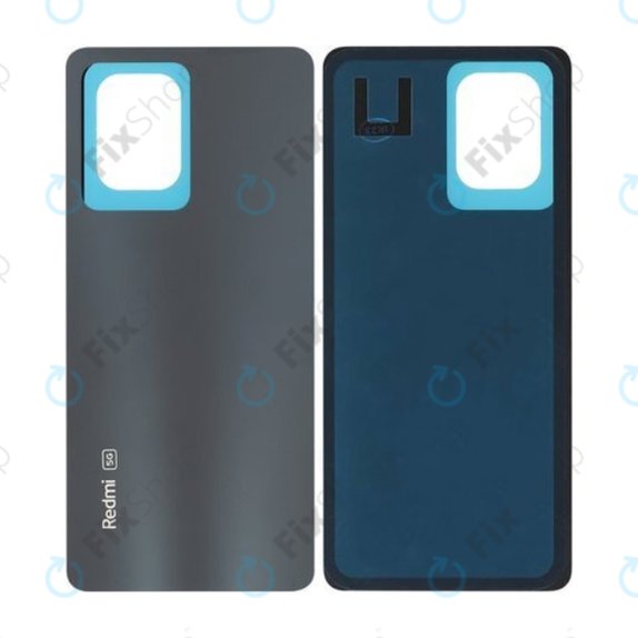 Xiaomi Redmi Note 12 Pro 5G - Battery Cover (Midnight Black) - 5600290M1600 Genuine Service Pack