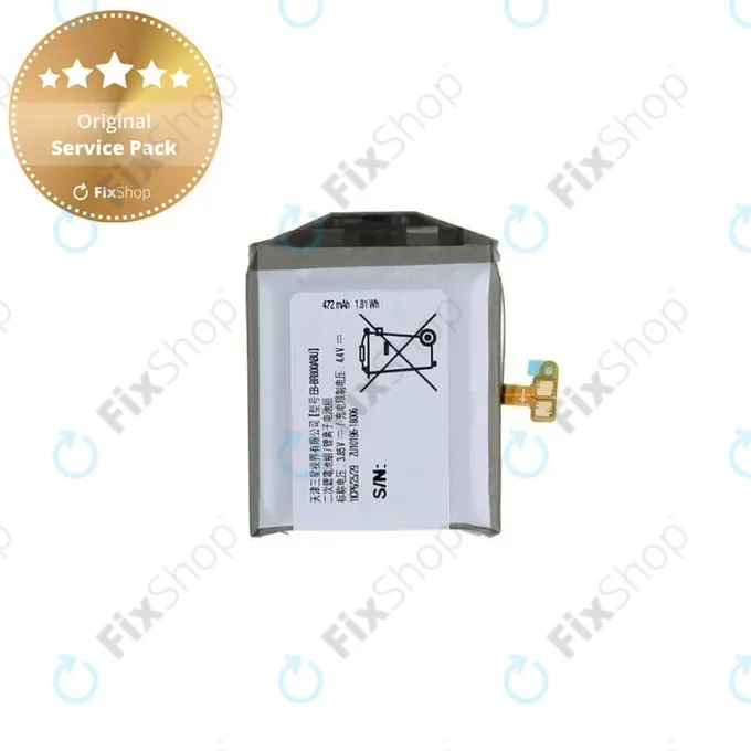 Samsung Galaxy Watch 46mm R800 - Battery EB-BR800ABU 472mAh - GH43-04855A Genuine Service Pack