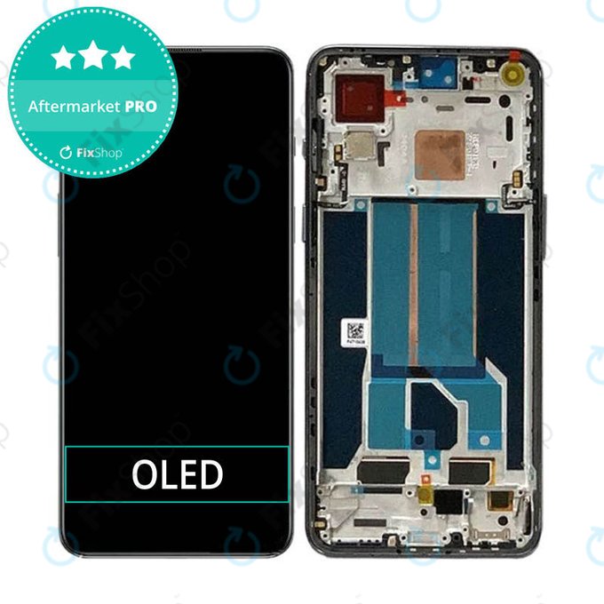 OnePlus Nord 2T CPH2399 CPH2401 - LCD Display + Touch Screen + Frame (Gray Shadow) OLED