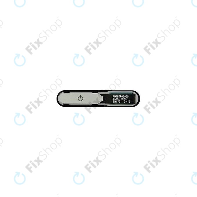 Sony Xperia XZ1 Compact G8441 - Fingerprint Sensor (White Silver) - 1310-0321 Genuine Service Pack