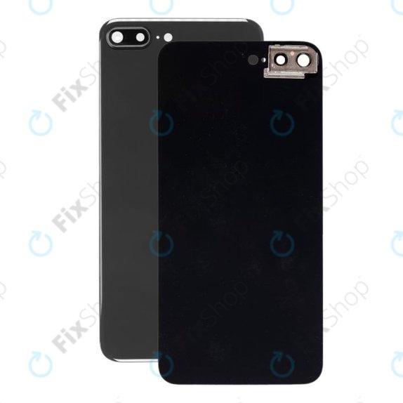 Apple iPhone 8 Plus - Rear Housing Glass + Camera Holder (Space Gray)