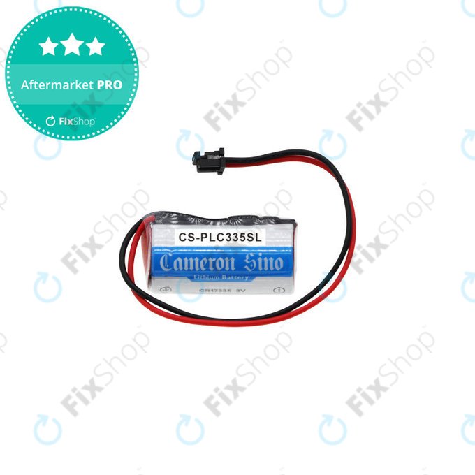Battery for Mitsubishi CR17335SE-R, Sanyo GT15-BAT, 1800mAh, Li-MnO2, 3V, Q6BAT, HQ