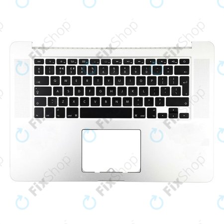 Apple MacBook Pro 15" A1398 (Late 2013 - Mid 2014) - Top Keyboard Frame + Keyboard UK