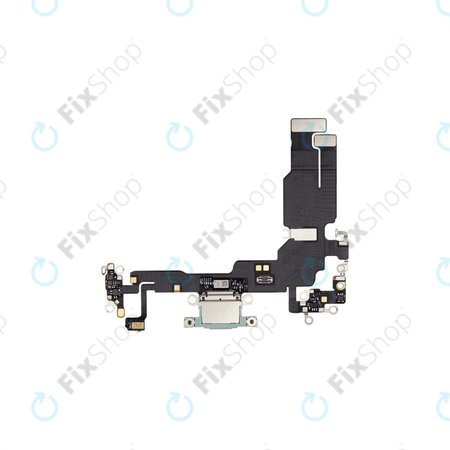 Apple iPhone 15 - Charging Connector + Flex Cable (Green)