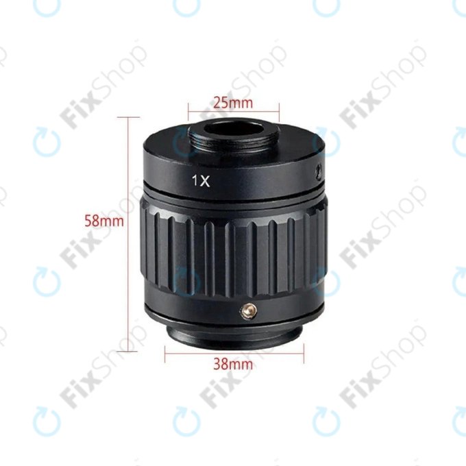 CTV Adapter 1X for Trinocular Microscope, C-Mount