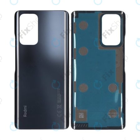 Xiaomi Redmi Note 10 Pro - Battery Cover (Onyx Gray) - 55050000US4J Genuine Service Pack