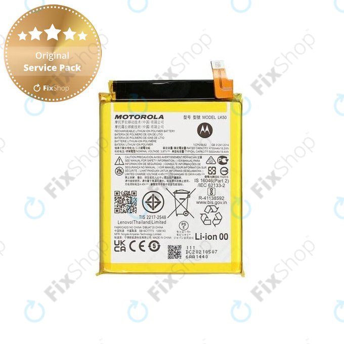 Motorola Moto G60s XT2133 - Battery LK50 5000mAh - SB18C77773, SB18C77775 Genuine Service Pack