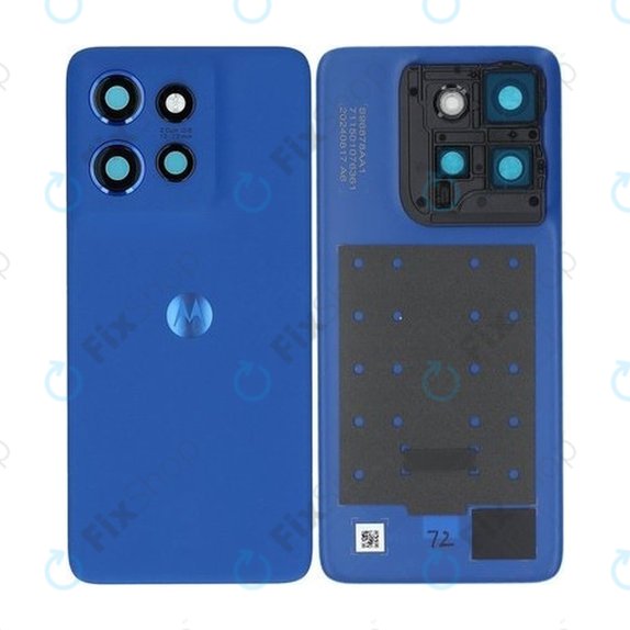 Motorola Edge 50 Neo - Battery Cover (Nautical Blue) - 5S58C28384 Genuine Service Pack