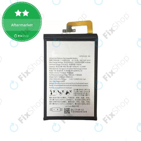 Blackberry Keyone - Battery BAT-63108-003, 1ICP5/51/81 3505mAh