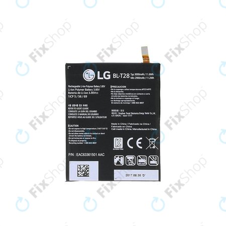 LG Q8 H970 - Battery BL-T28 3000 mAh - EAC63361501