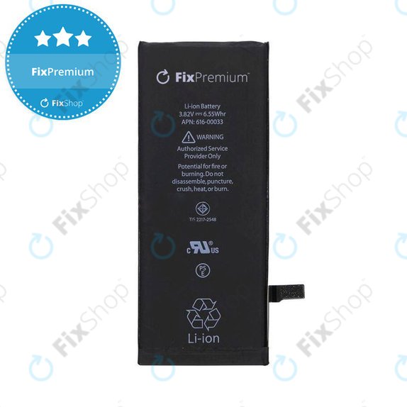 Battery for iPhone 6S, 1715mAh, FixPremium
