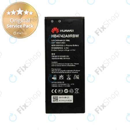 Huawei Honor 3C - Battery HB4742A0RBW 2400mAh Bulk - 24021479
