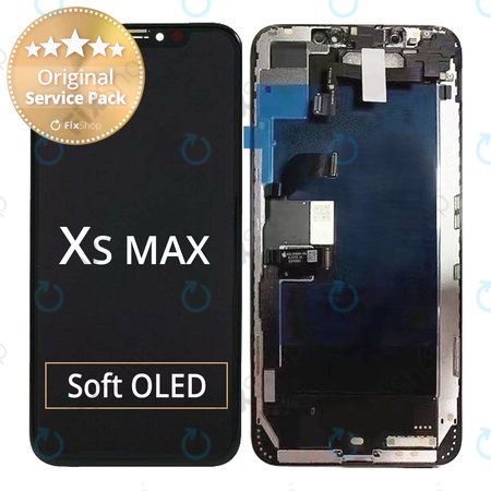 Apple iPhone XS Max - LCD Display + Touch Screen + Frame - 661-12944 Genuine Service Pack