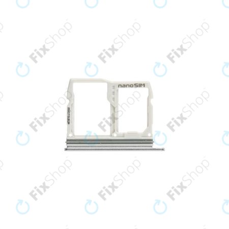 LG G6 H870 - SIM/SD Tray (Ice Platinum) - ABN75218201 Genuine Service Pack