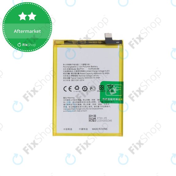 Oppo A72, A73 4G CPH2099 - Battery BLP791 4000mAh