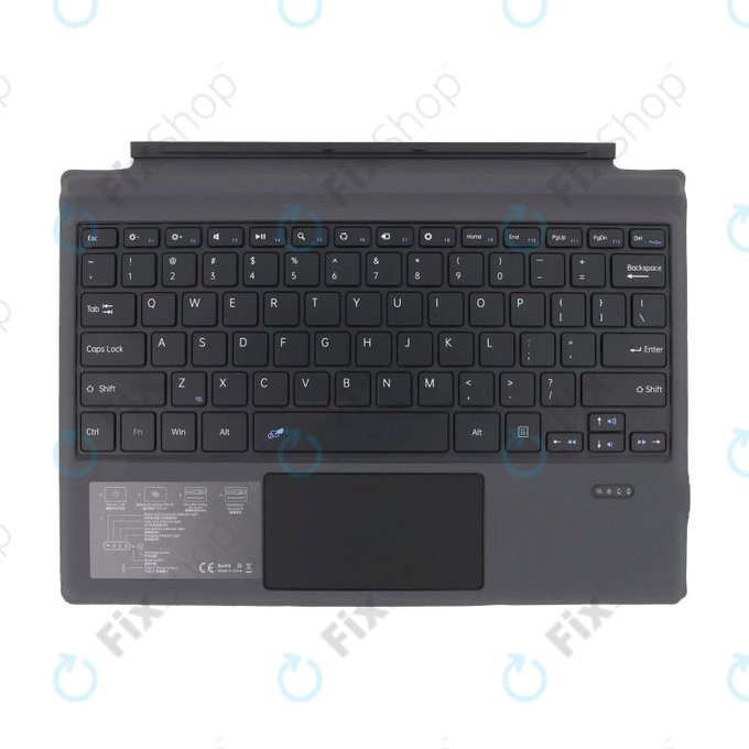 Microsoft Surface Pro 3, 4, 5 - Keyboard US (Black)