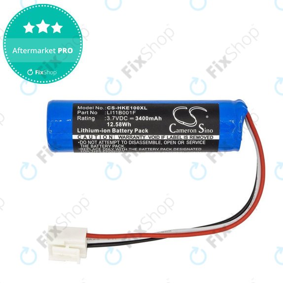 Battery for Harman/Kardon Onyx Studio 1, 2, 3400mAh, Li-Ion, 3.7V, LI11B001F, HQ