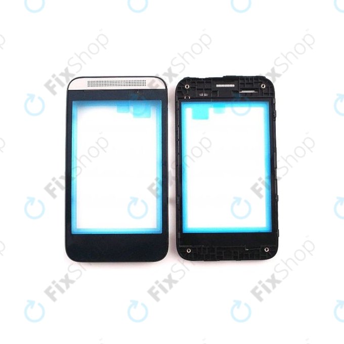 HTC Desire 200 - Front Frame (Silver)