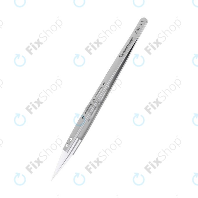 Mechanic SM-11 - Precision Heat Resistant Ceramic Tweezer with Straight-Pointed Tip
