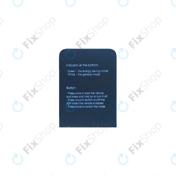 Xiaomi Mi Electric Scooter 1S, 2 M365, Essential, Pro, Pro 2 - Control Unit Front Cover - C002550004600 Genuine Service Pack