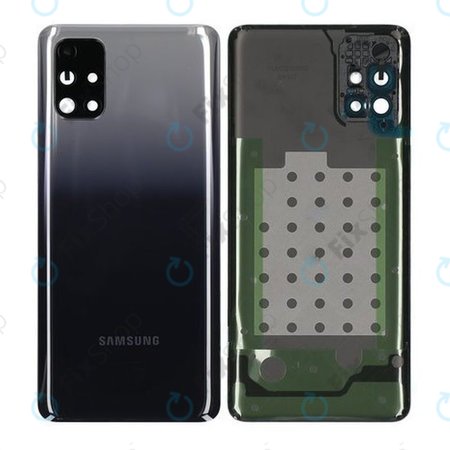 Samsung Galaxy M31s M317F - Battery Cover (Mirage Black) - GH82-23284A Genuine Service Pack