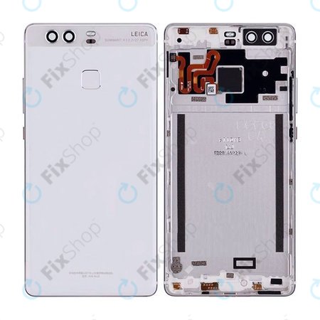 Huawei P9 - Battery Cover + Fingerprint Sensor (Mystic Silver)