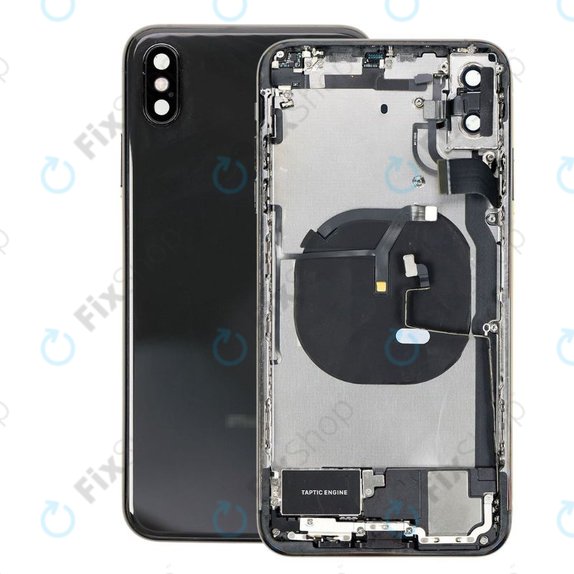 Apple iPhone XS Max - Rear Housing with Small Parts (Space Gray)