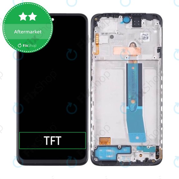 Xiaomi Redmi Note 11, 11S, Poco M4 Pro 4G - LCD Display + Touch Screen + Frame (Graphite Grey) TFT