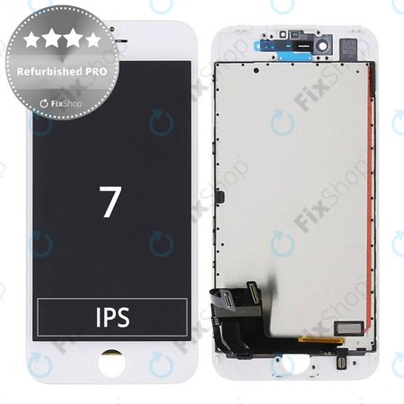 Apple iPhone 7 - LCD Display + Touch Screen + Frame (White) Refurbished PRO