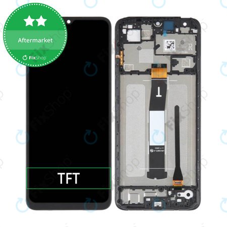 Xiaomi Redmi 12C 22120RN86G 22126RN91Y - LCD Display + Touch Screen + Frame (Black) TFT