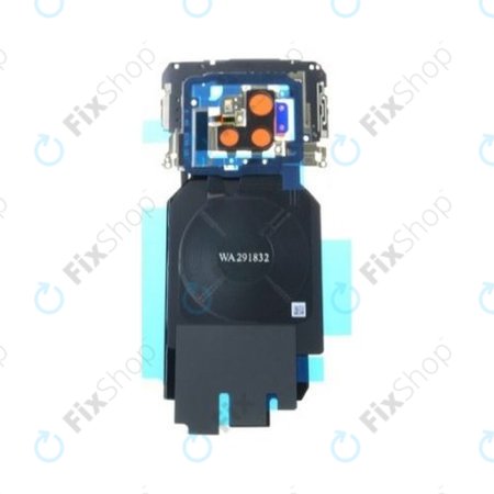 Huawei Mate 20 Pro - NFC Antenna + Inner Cover + Camera Frame + LED Flashlight - 02352FPN Genuine Service Pack