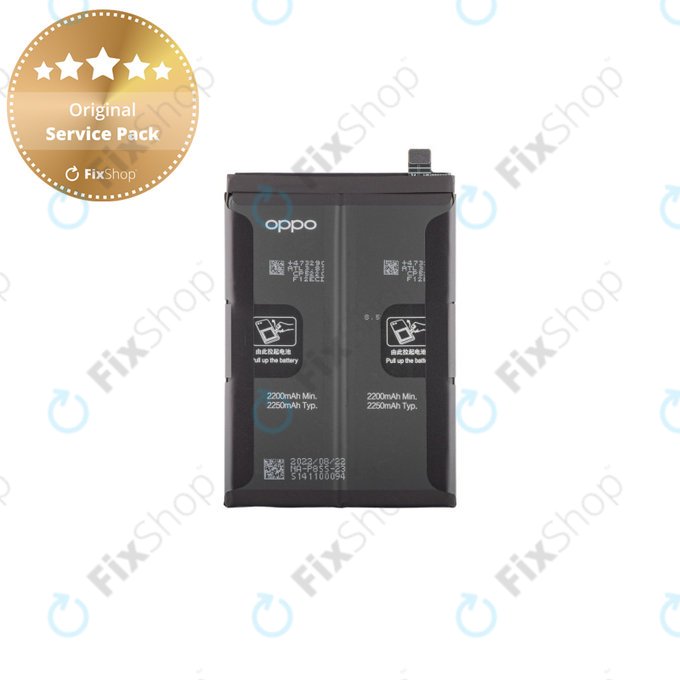 Battery for Oppo Reno 7 5G, Find X5 Lite, 4500mAh, 4909886, Genuine Service Pack