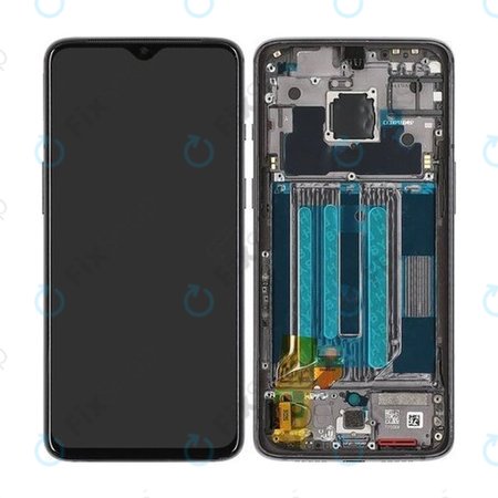 OnePlus 7 - LCD Display + Touch Screen + Frame (Mirror grey) - 2011100068