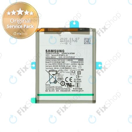 Samsung Galaxy A71 A715F - Battery EB-BA715ABY 4500mAh - GH82-22153A Genuine Service Pack