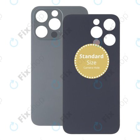 Apple iPhone 13 Pro - Rear Housing Glass (Graphite)
