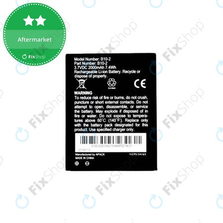 Caterpillar CAT B15 - Battery B10-2 2000mAh